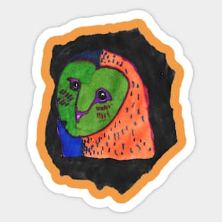 Barn Owl Sticker